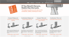 Desktop Screenshot of noblelocks.com